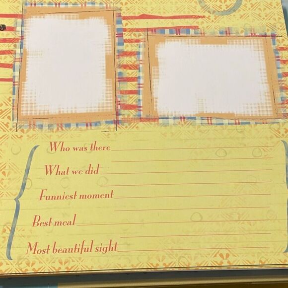 Markings by C.R. Gibson World Travels “Our Travels Through The Years” Journal Al - Picture 7 of 10